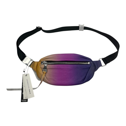 Belt Bag Leather By Aimee Kestenberg In Purple & Yellow, Size:Medium