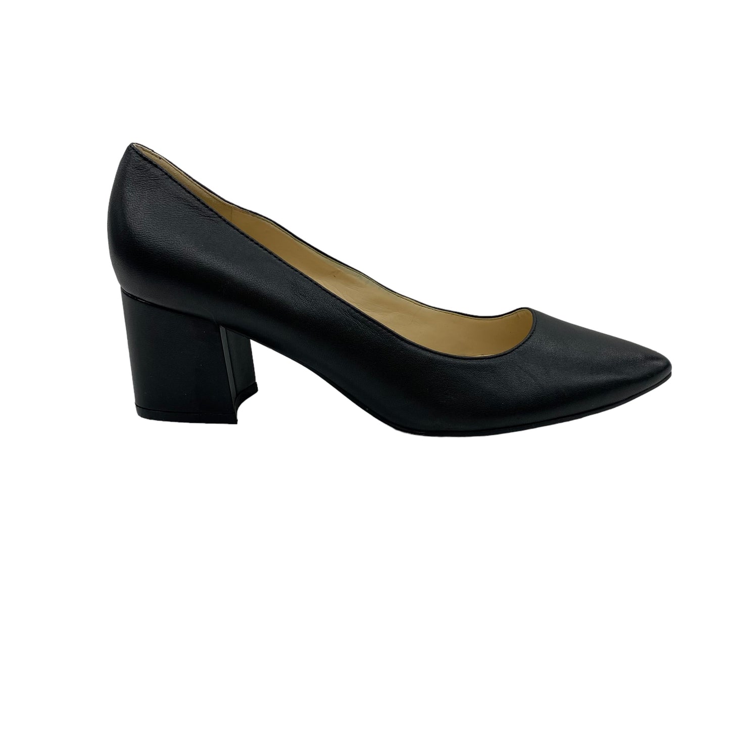 BLACK SHOES HEELS BLOCK by NINE WEST Size:8