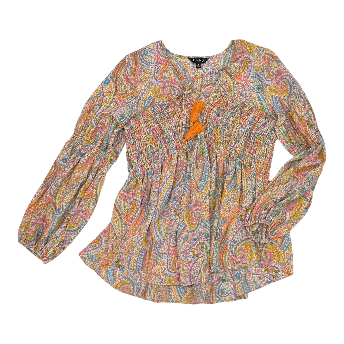 Top Ls By Clothes Mentor In Paisley Print, Size:M