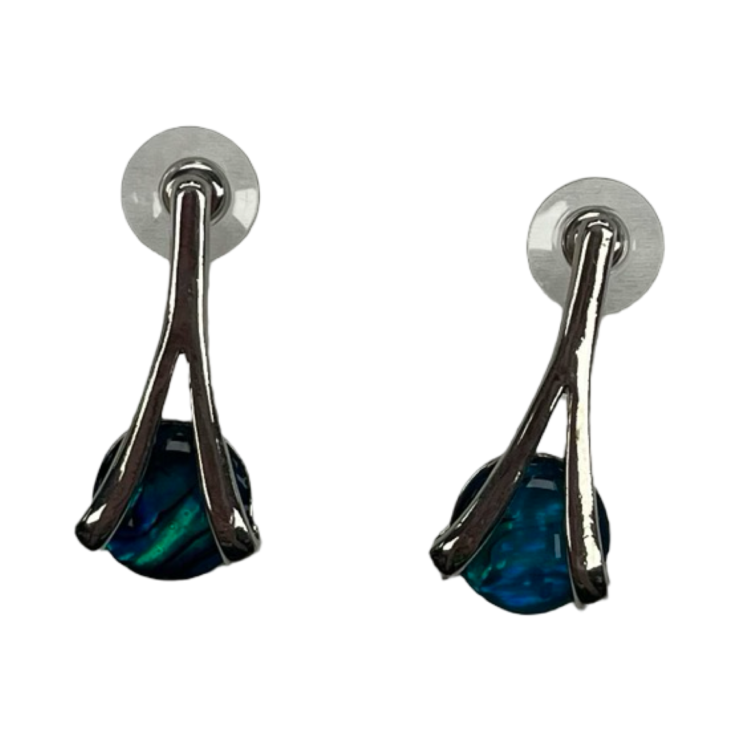 Earrings Dangle/Drop By Clothes Mentor In Teal