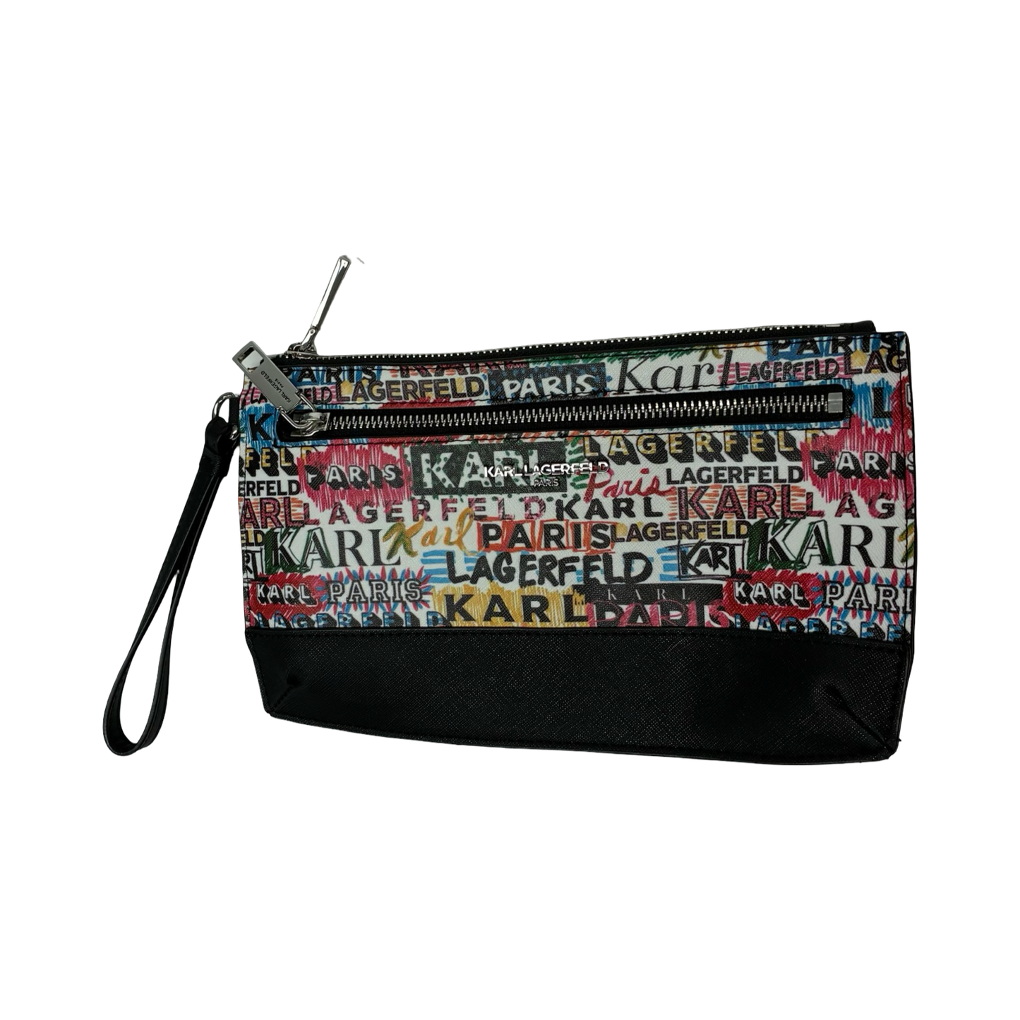 Wristlet Designer By Karl Lagerfeld In Multi, Size:Medium