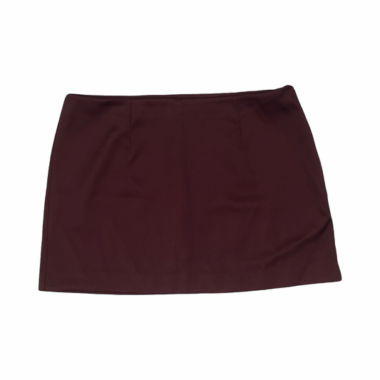 Skirt Mini & Short By A New Day In Red, Size:16