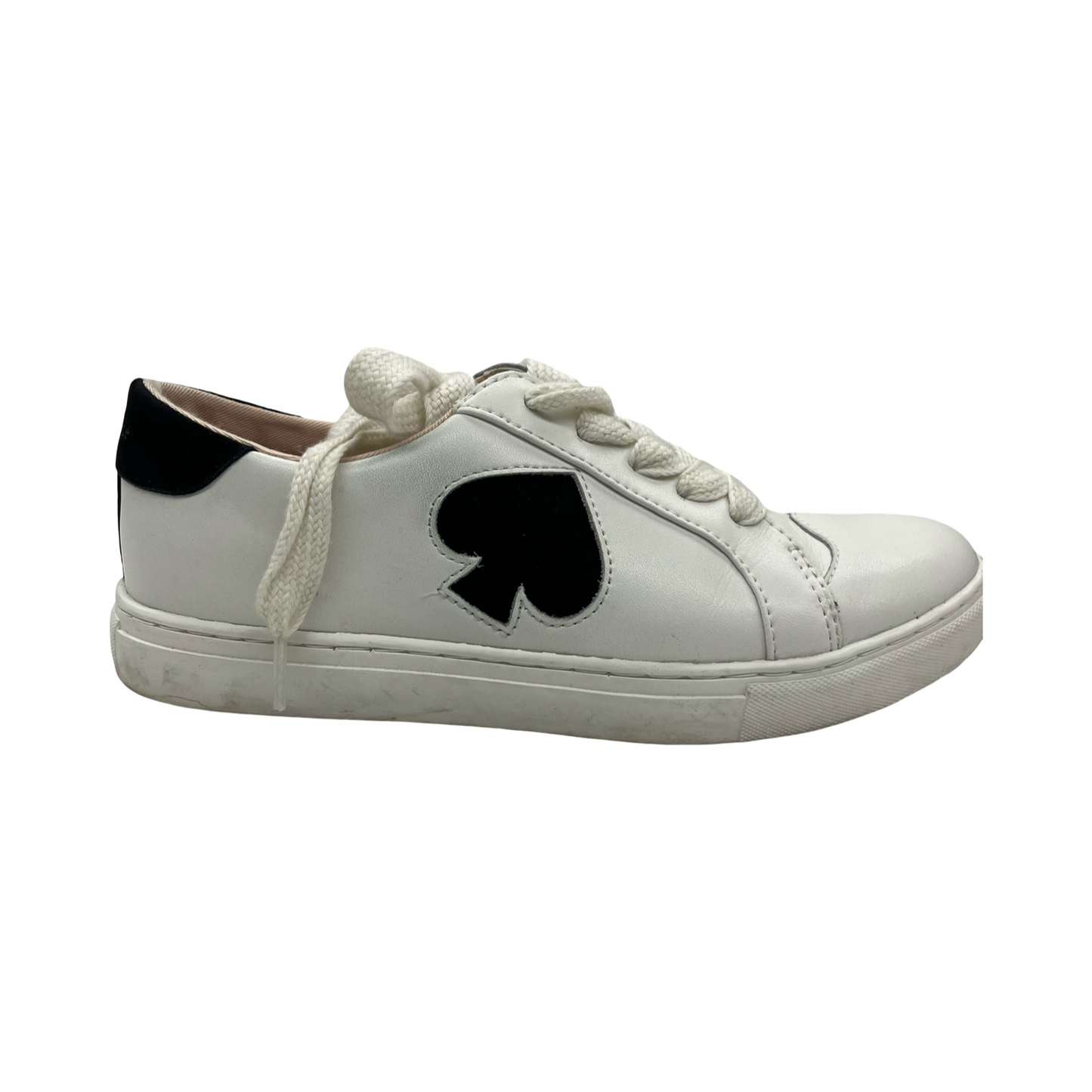 Shoes Designer By Kate Spade In Black & White, Size:8