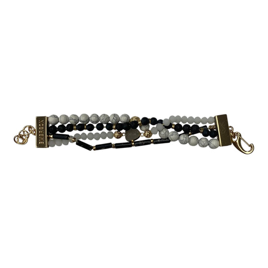 Bracelet Beaded By Victoria Emerson In Grey