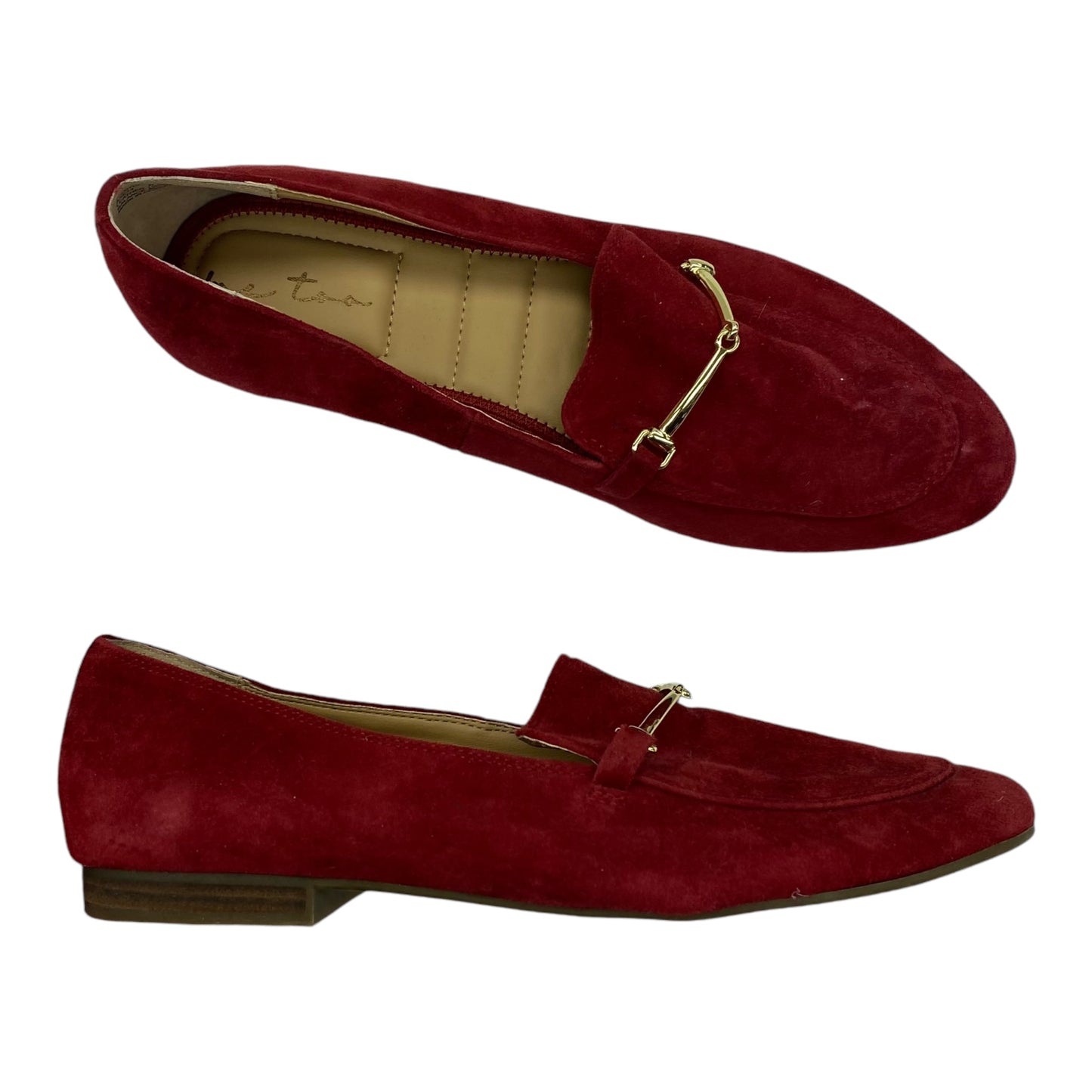 Shoes Flats By Me Too In Red, Size:8.5