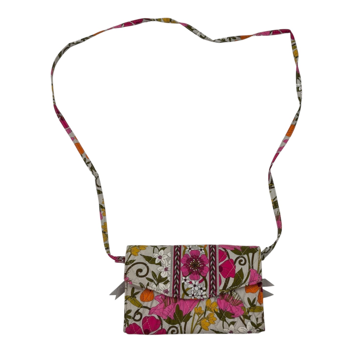 Crossbody By Vera Bradley In Floral Print, Size:Small