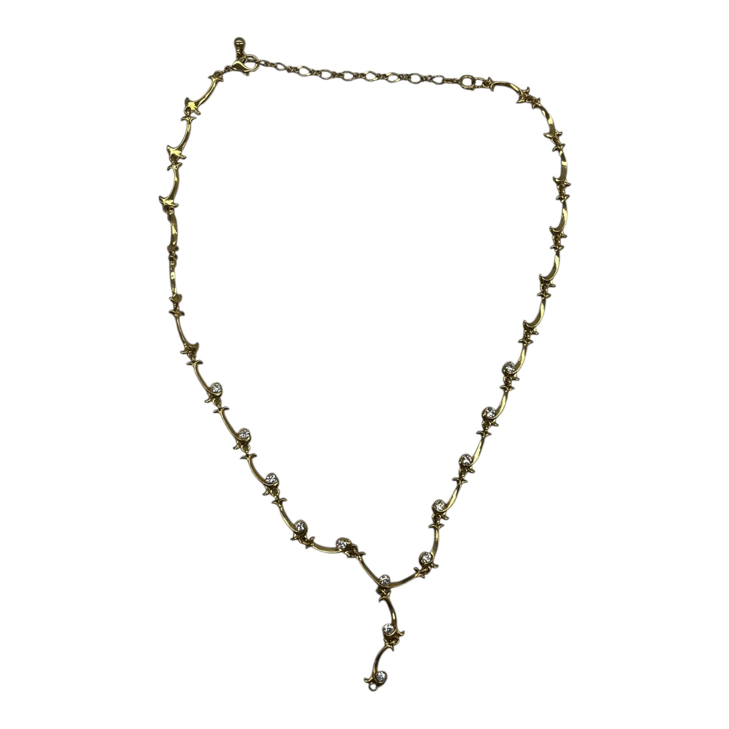 Necklace Chain By Clothes Mentor In Gold