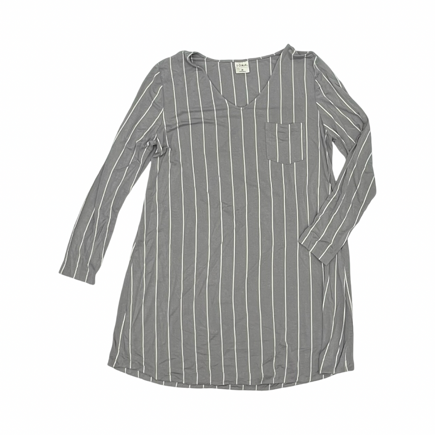 Nightgown By Soma In Grey, Size:M