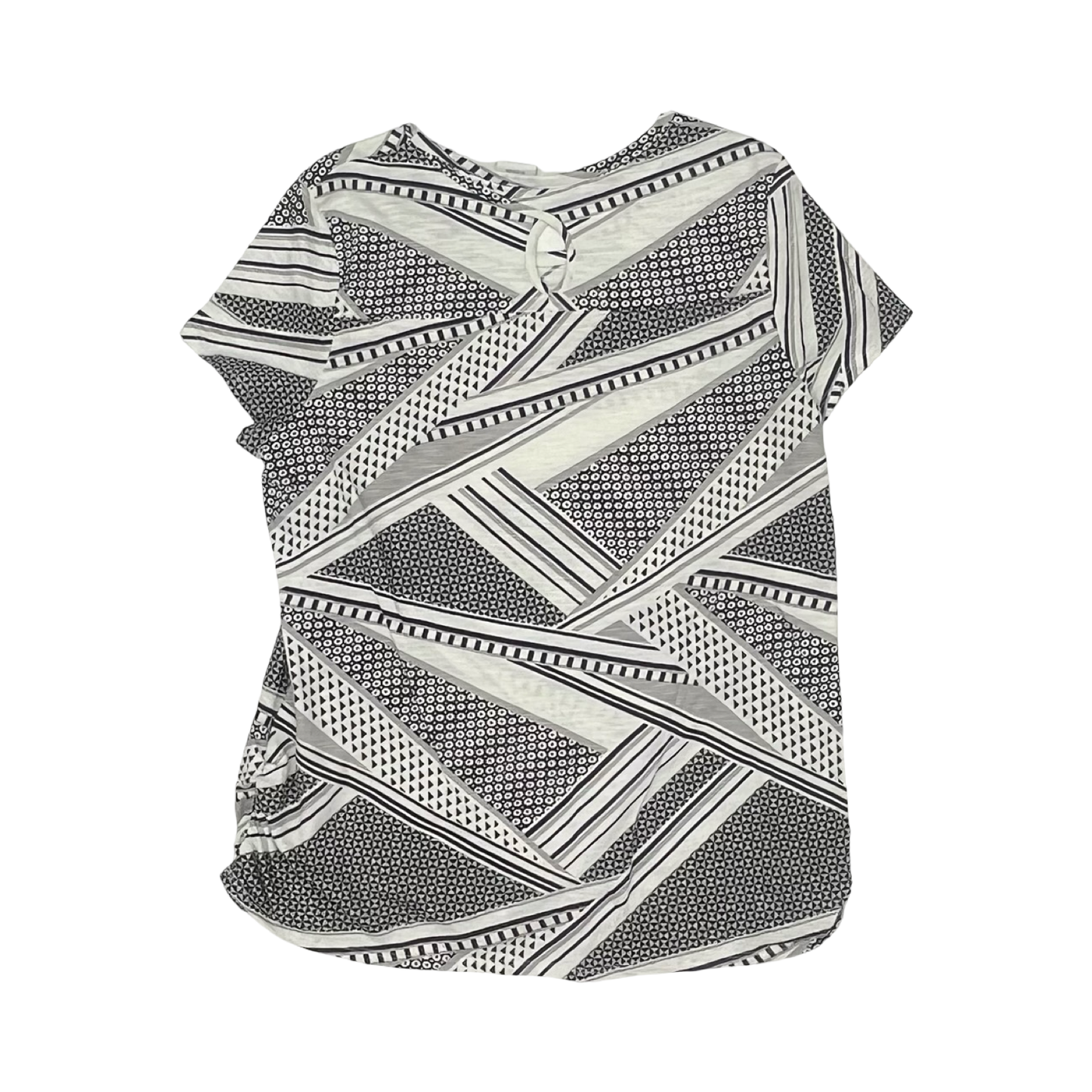 Top Ss By Chicos In Black & White, Size:Xl