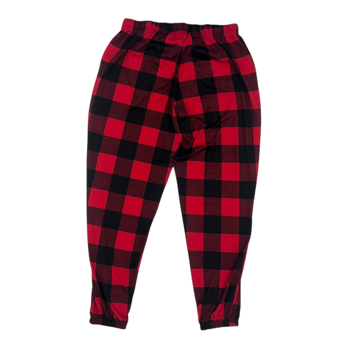 Pajama Pants By Joyspun In Black & Red, Size:S