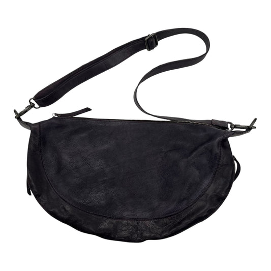 Crossbody Leather By Cmc In Purple, Size:Medium