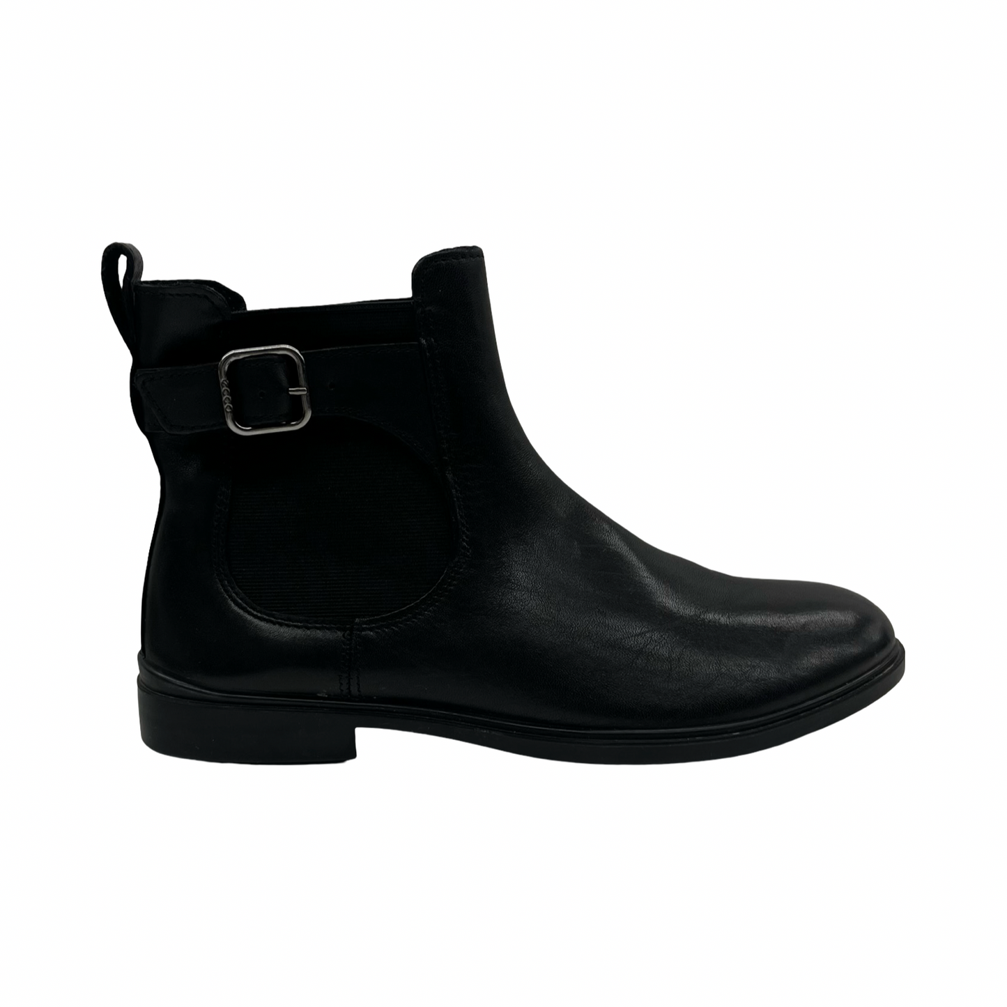 Boots Ankle Flats By Ecco In Black, Size:7.5