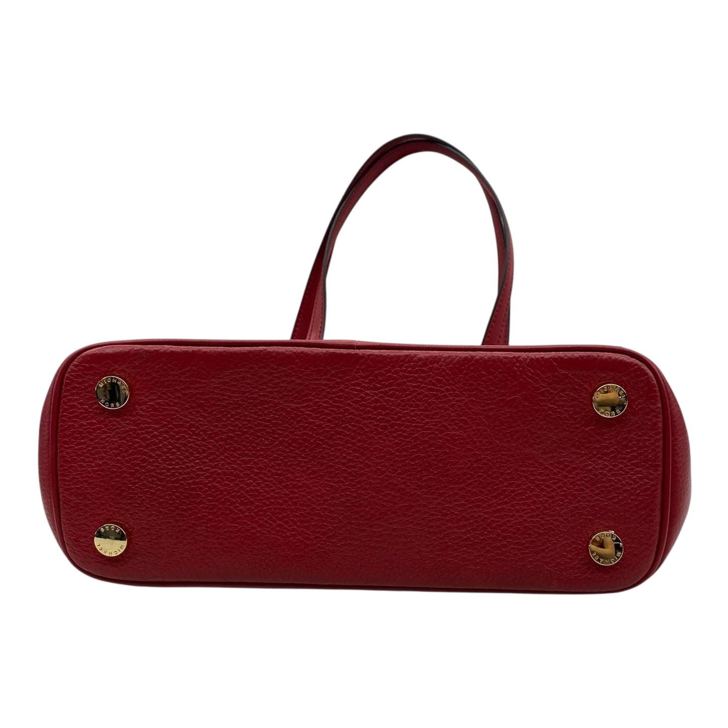 Handbag Designer By Michael Kors In Red, Size:Medium