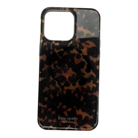 Phone Case Designer By Kate Spade In Animal Print