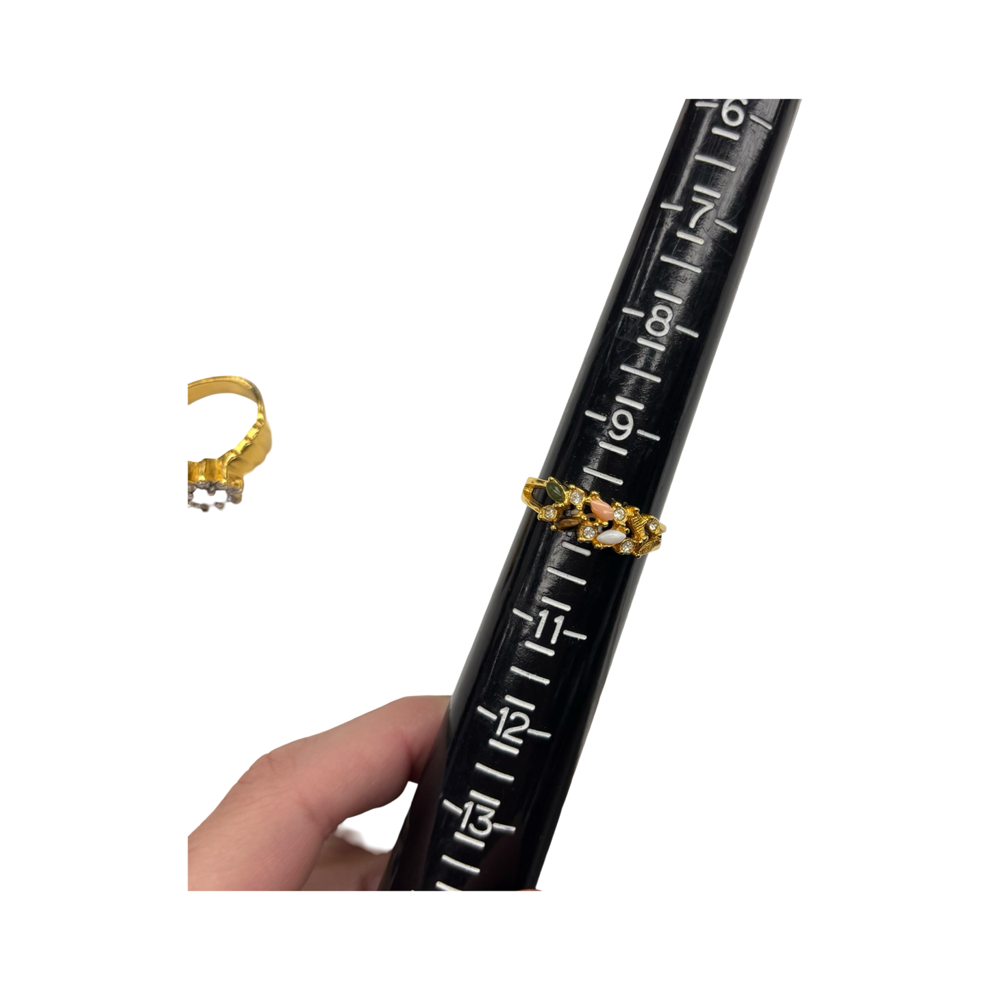 Ring Band By Clothes Mentor In Multi, Size:10