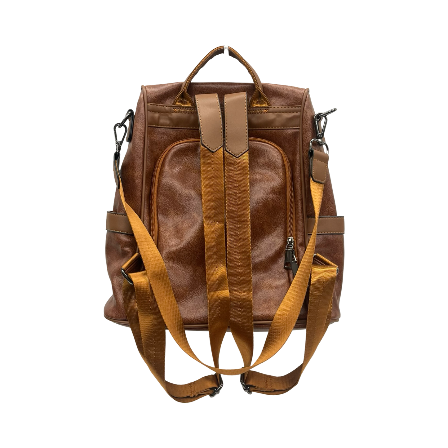 Backpack By Clothes Mentor In Brown, Size:Medium