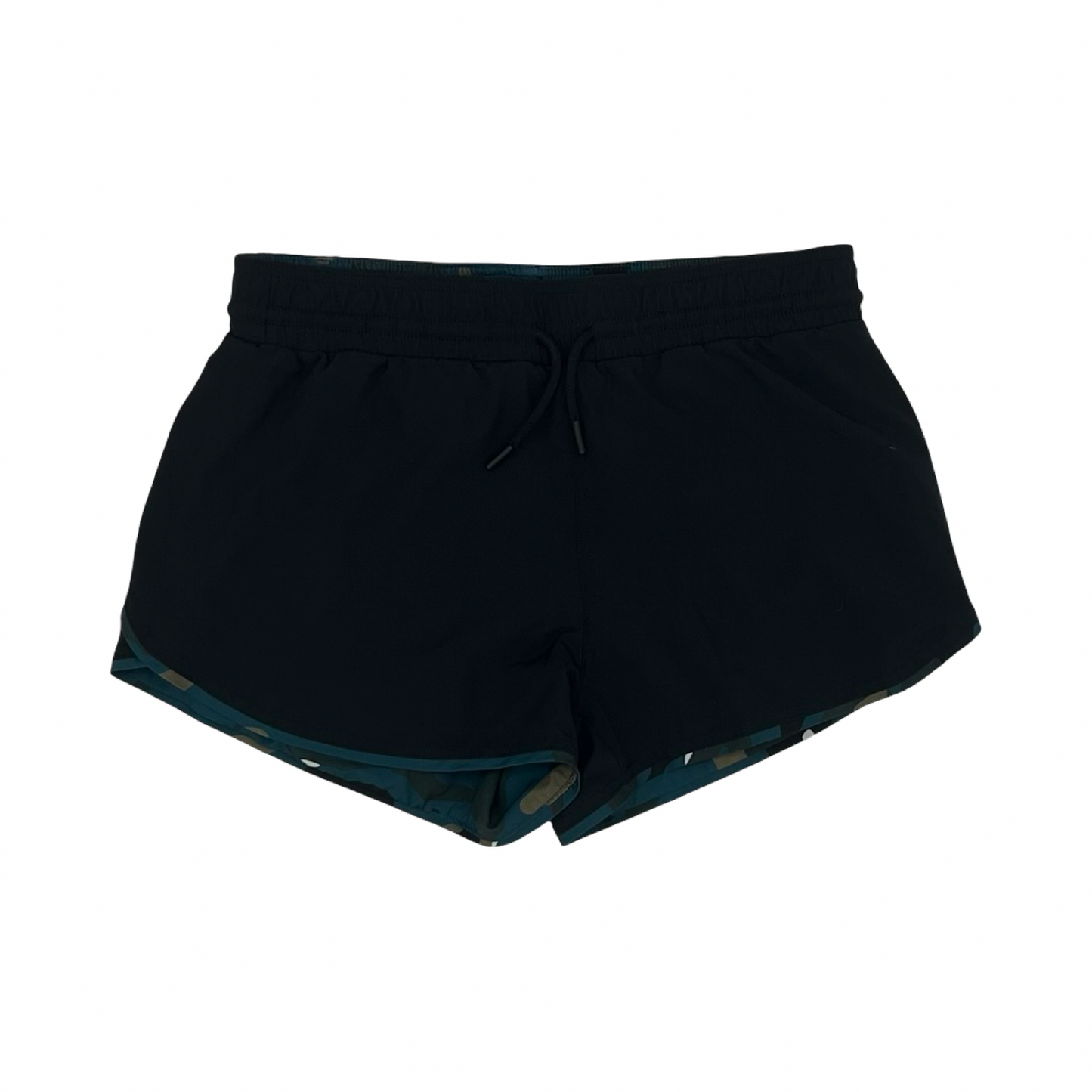 Athletic Shorts By Mpg In Black & Green, Size:L