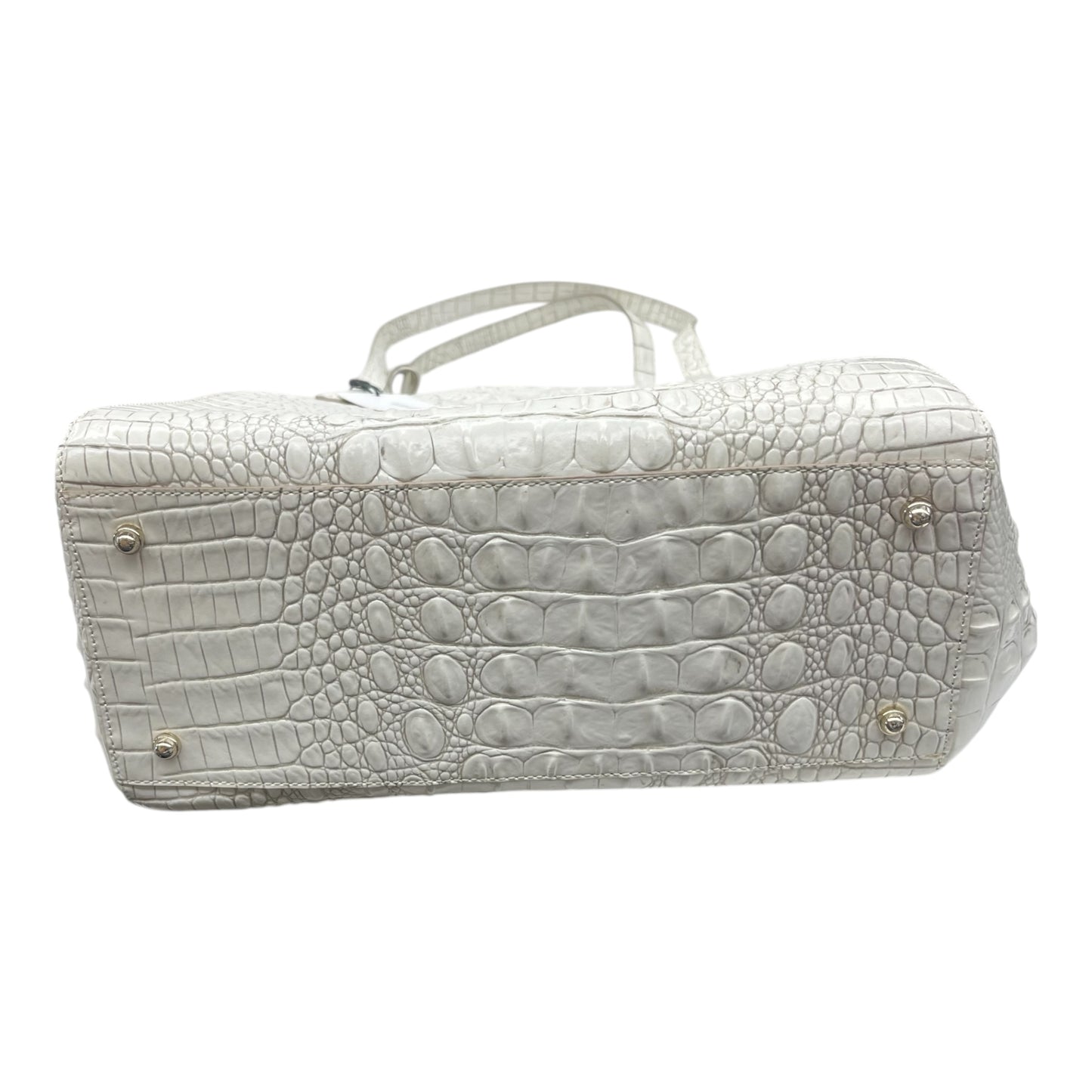 Handbag Designer By Brahmin In Tan, Size:Large