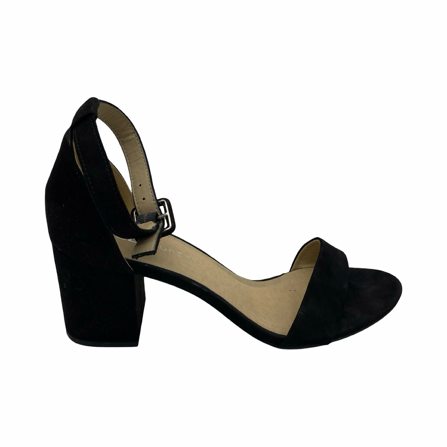 Sandals Heels Block By Cl By Chinese Laundry In Black, Size:8