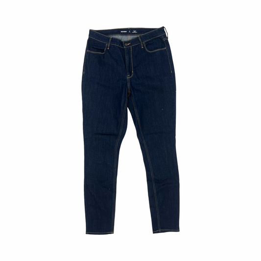 Jeans Skinny By Old Navy In Blue Denim, Size:12L