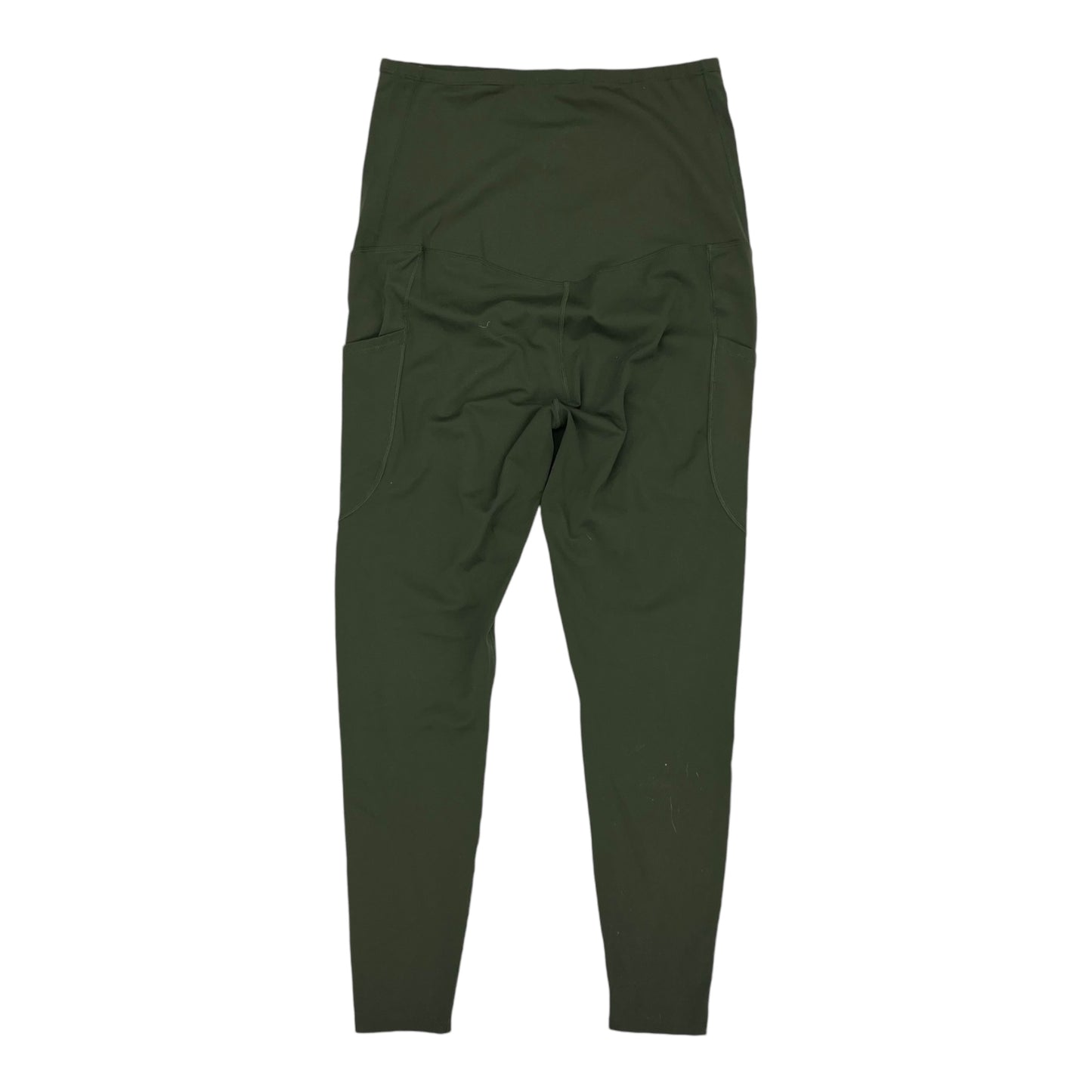 Mat Athletic Leggings By Clothes Mentor In Green, Size:Xl