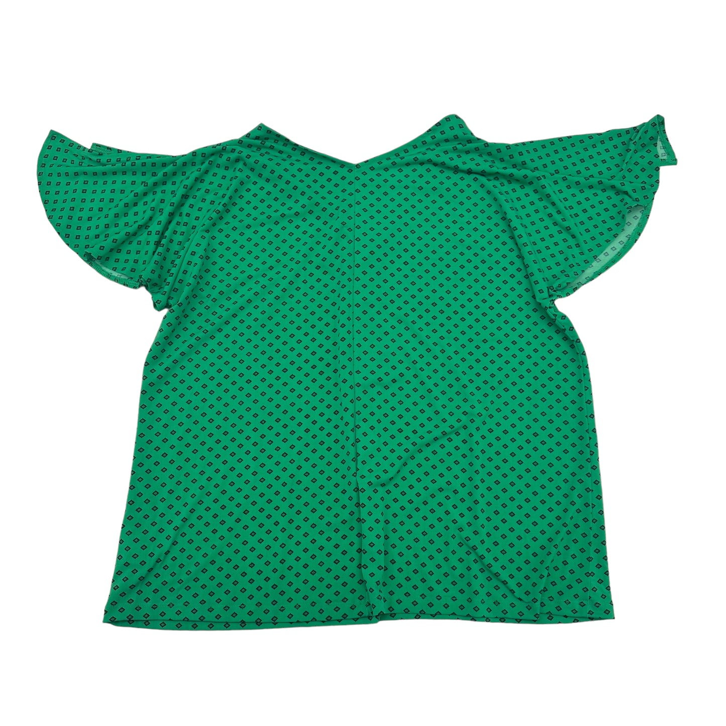 GREEN LIZ CLAIBORNE BLOUSE SS, Size XL