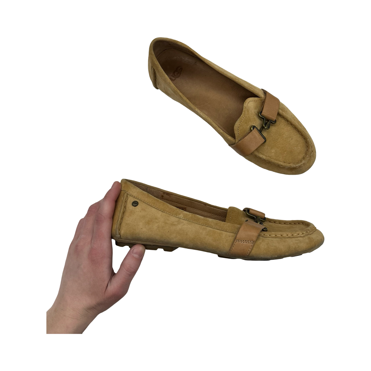 Shoes Designer By Ugg In Brown, Size:7