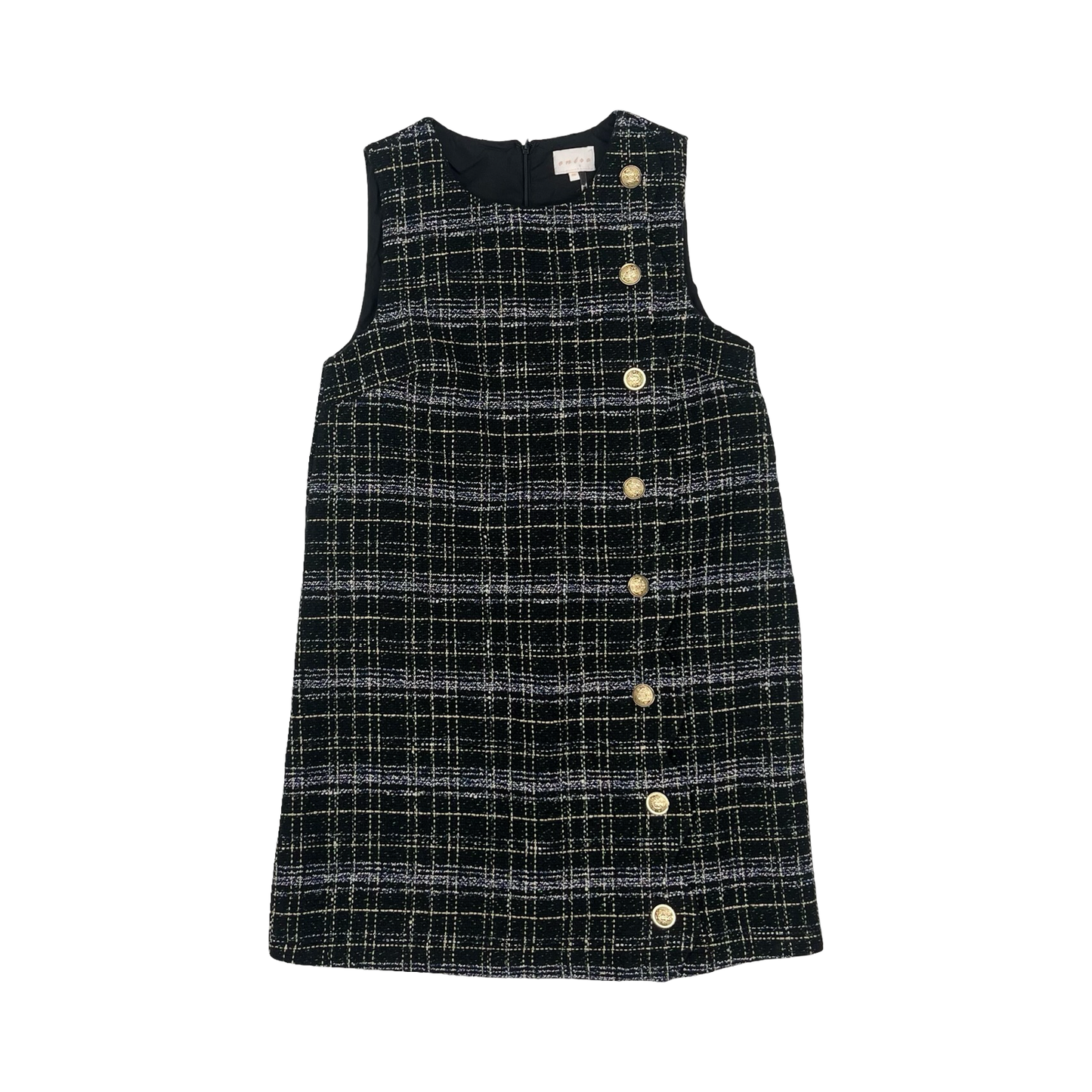 Dress Casual Short By Entro In Black & Blue, Size:M