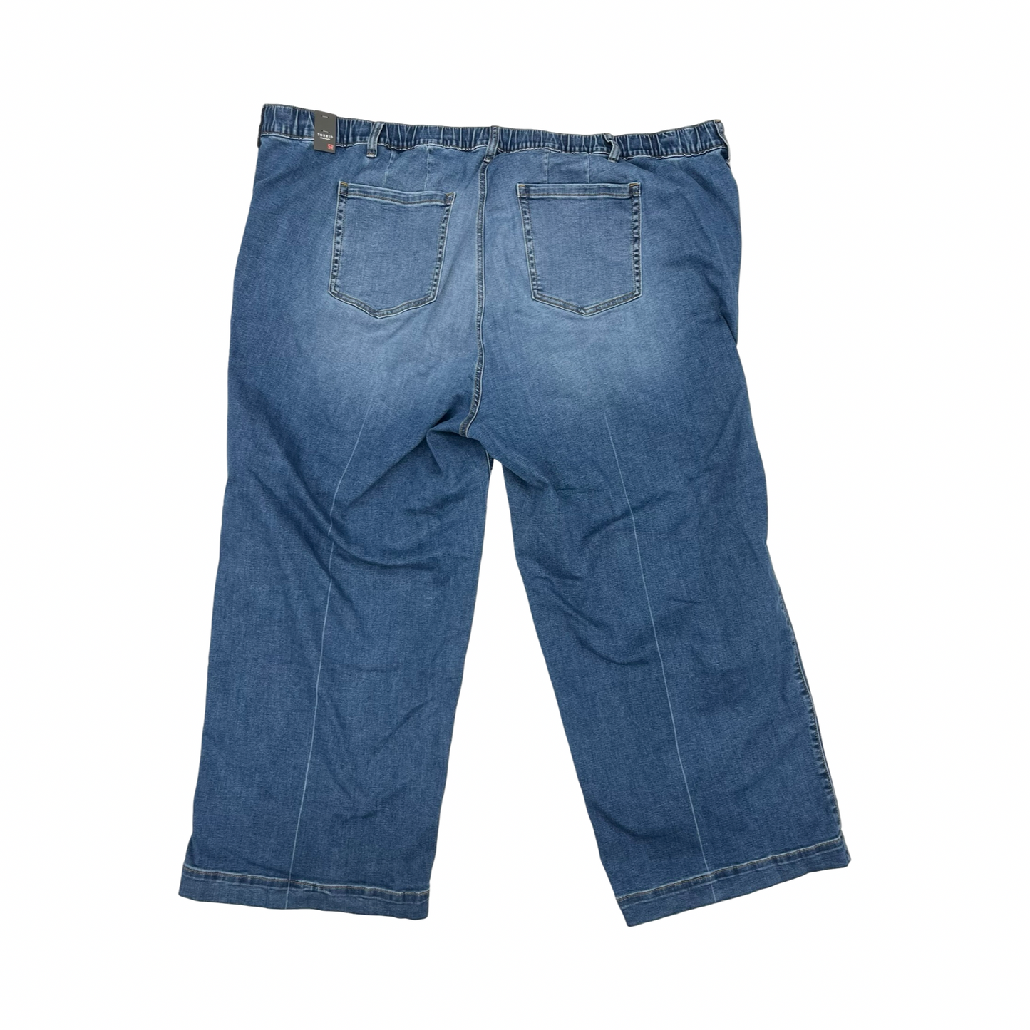Jeans Straight By Torrid In Blue Denim, Size:5