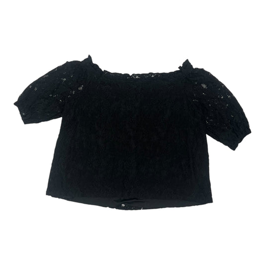 Top Ss By Lane Bryant In Black, Size:2X