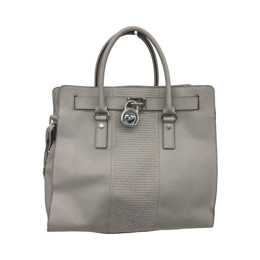 Handbag Designer By Michael Kors In Grey, Size:Large