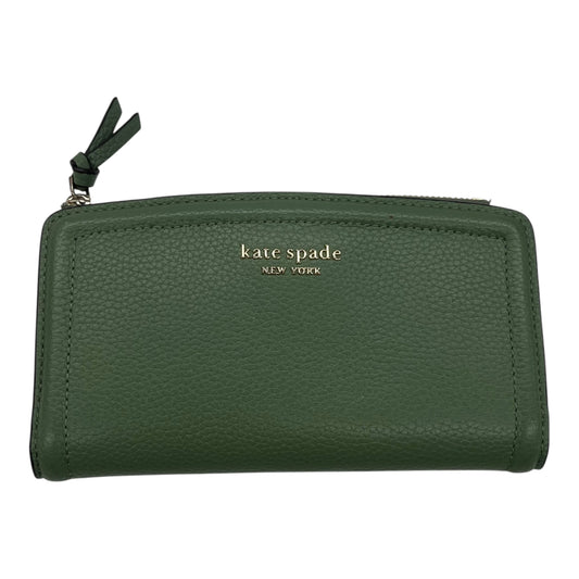 Wallet Designer By Kate Spade In Green, Size:Medium