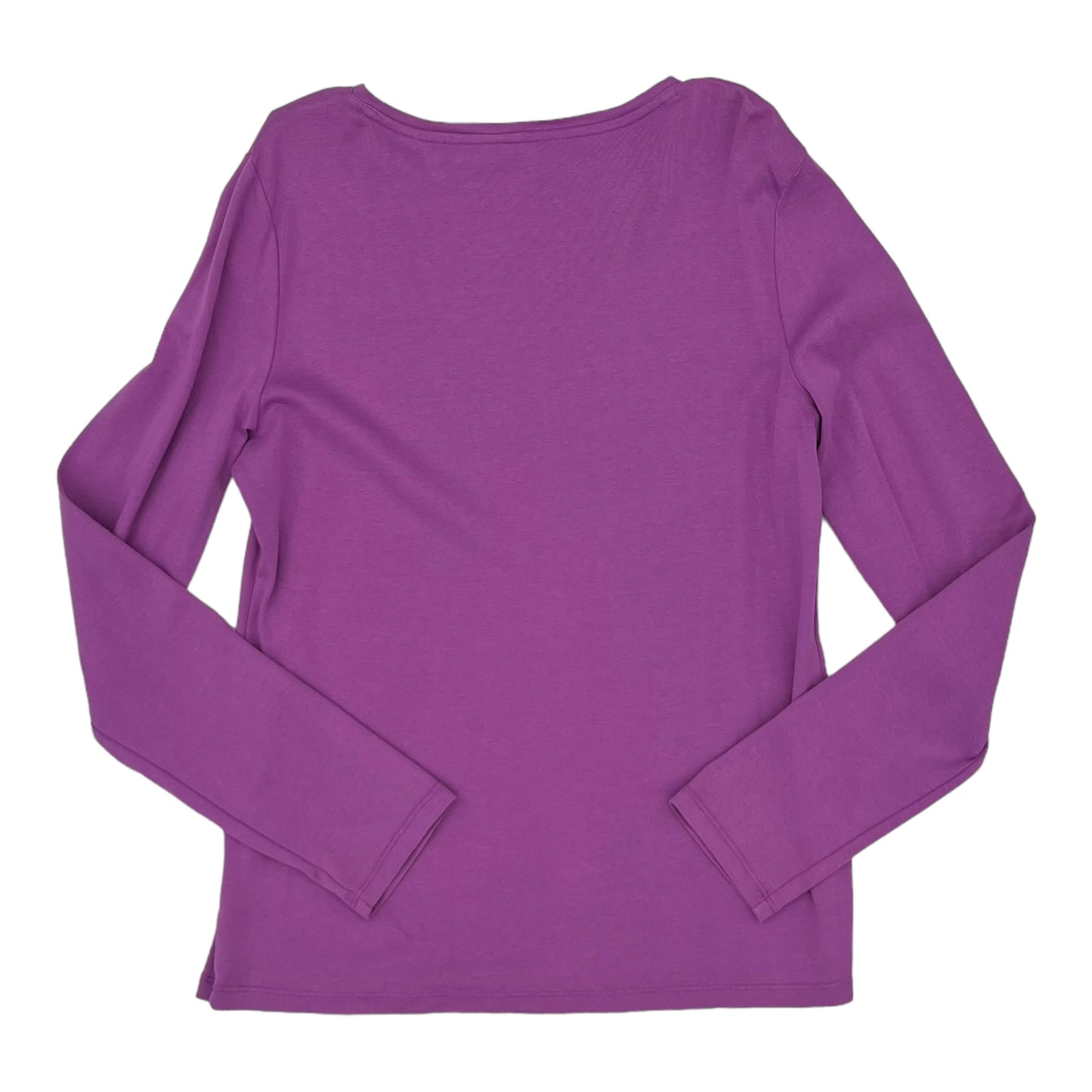 PURPLE TOP LS by TALBOTS Size:M