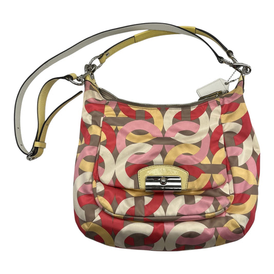 Handbag Designer By Coach In Multi, Size:Medium