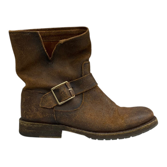 Boots Designer By Frye In Brown, Size:7.5