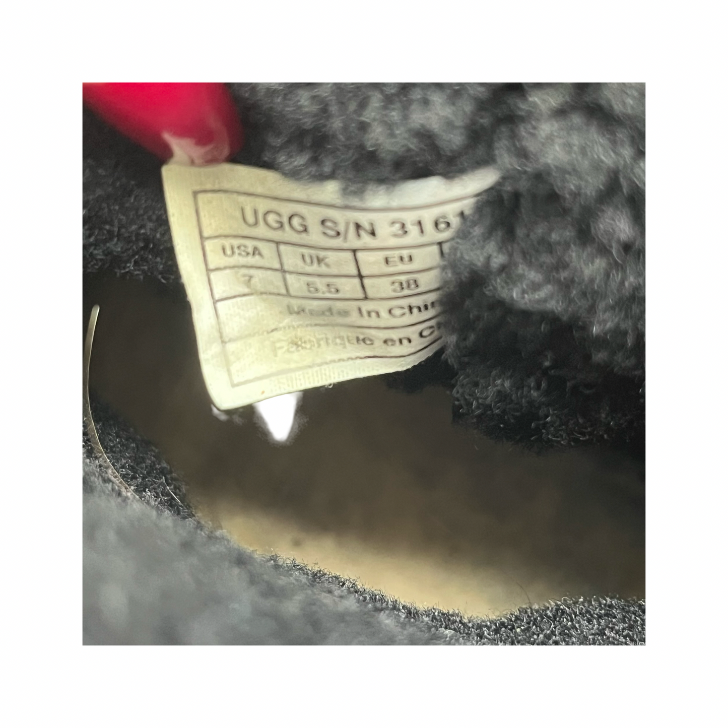 Boots Designer By Ugg In Black, Size:7