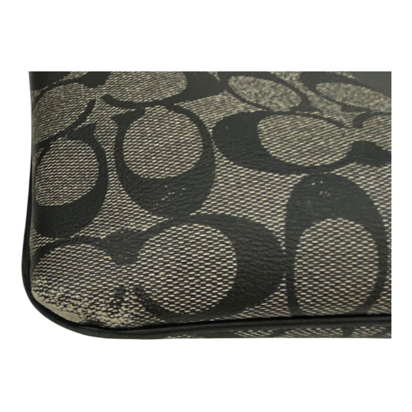 Crossbody Designer By Coach In Black & Brown, Size:Medium