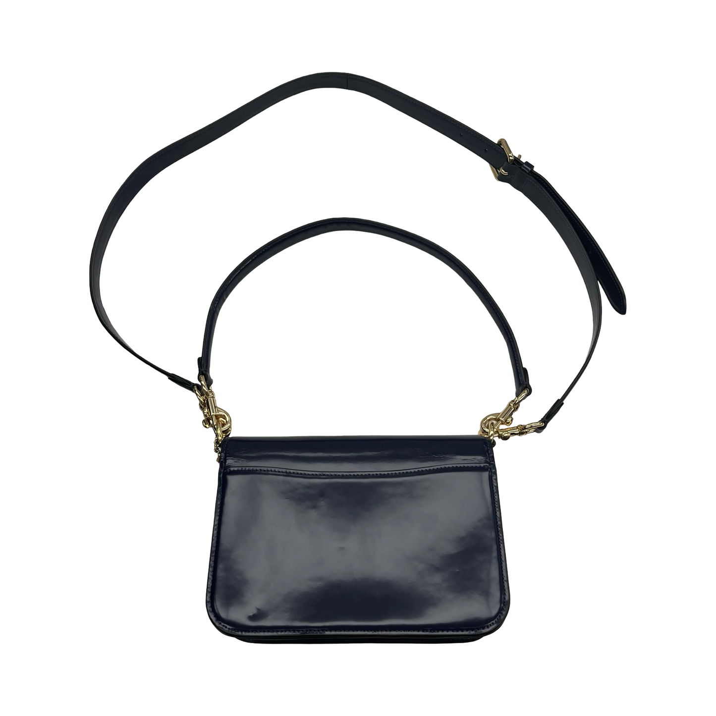 Crossbody Designer By Coach In Navy, Size:Medium