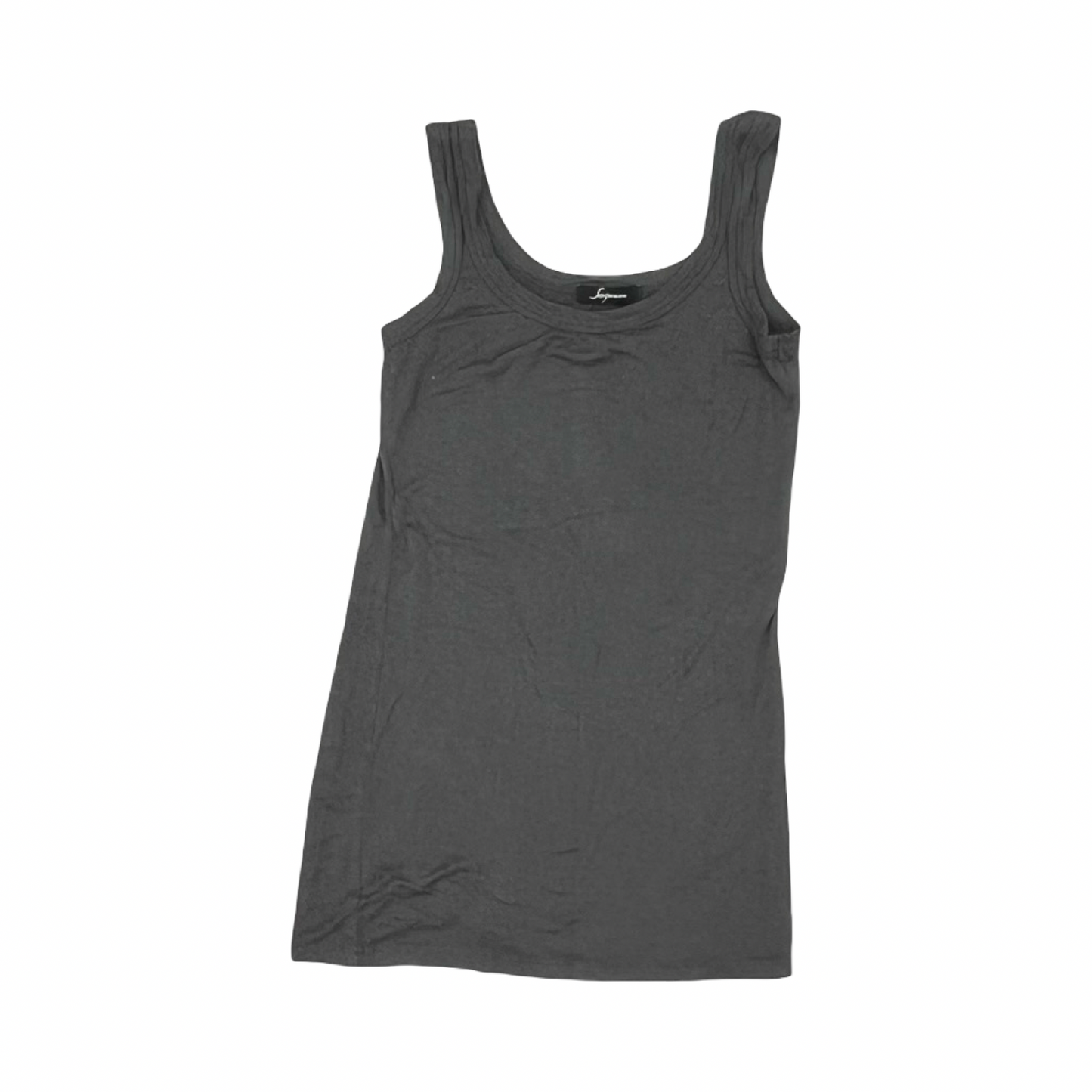 Tank Top By Soprano In Grey, Size:S