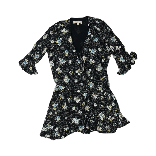 Dress Party Short By Loft In Black, Size:4