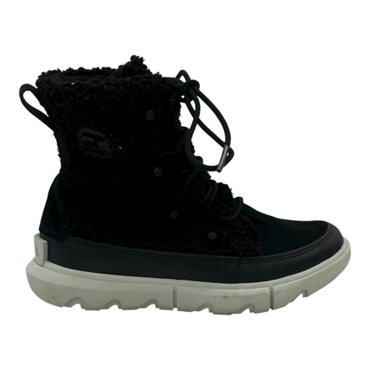 Boots Ankle Flats By Sorel In Black, Size:5.5