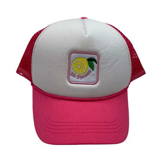 Hat Baseball Cap By Clothes Mentor In Pink & White