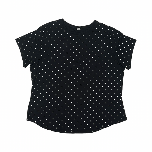 Top Ss By Old Navy In Black & White, Size:Xxl