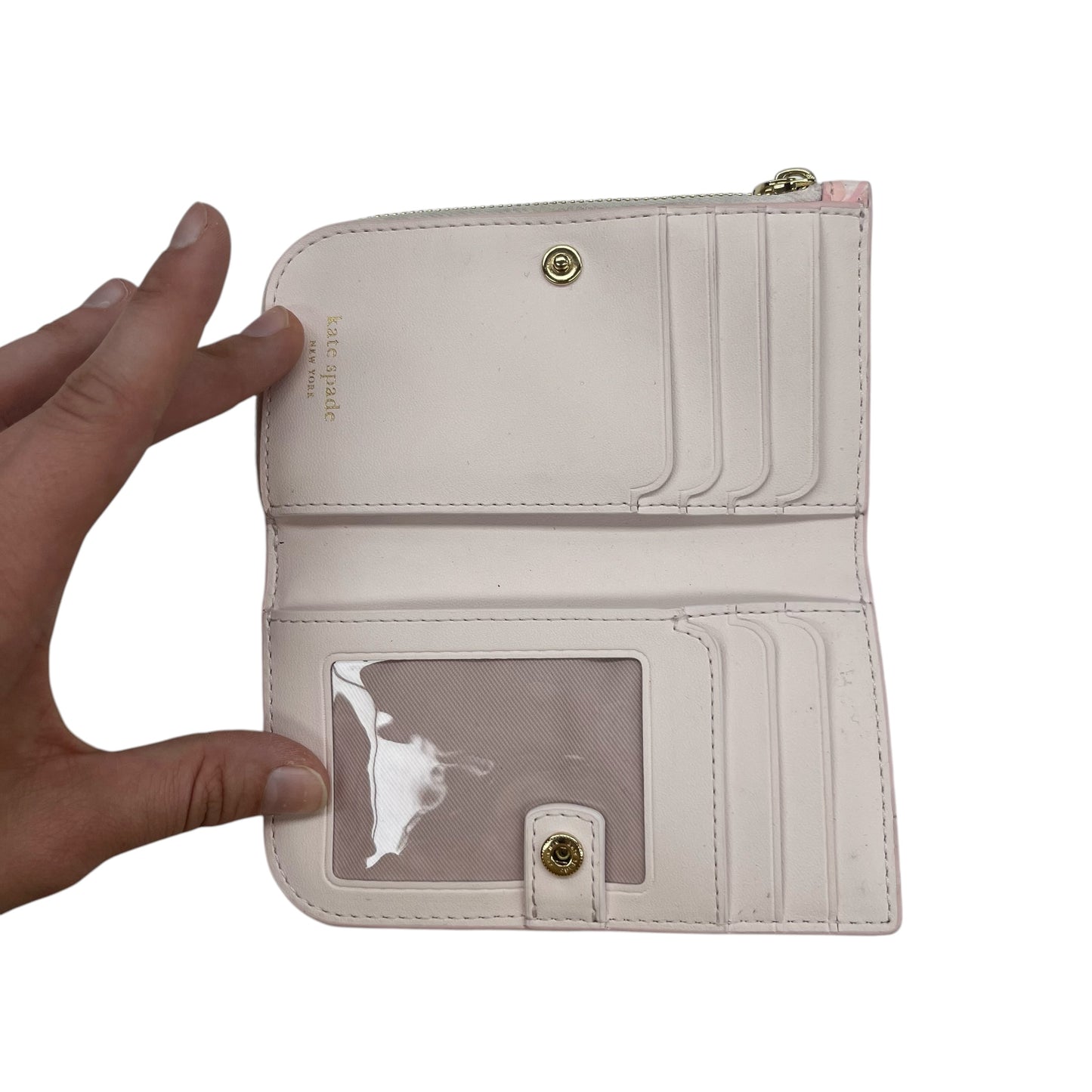 Wallet Designer By Kate Spade In Pink, Size:Medium