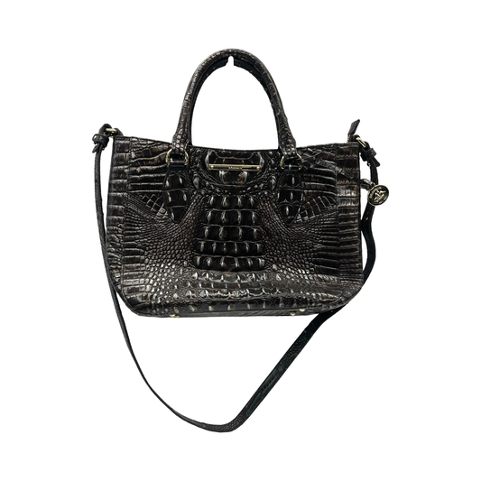 Handbag Designer By Brahmin In Brown, Size:Small