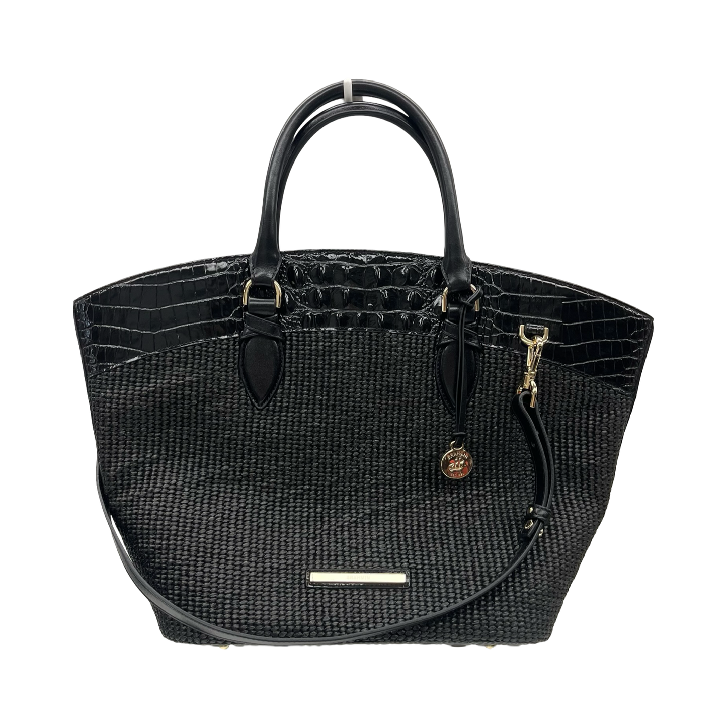Handbag Designer By Brahmin In Black, Size:Large