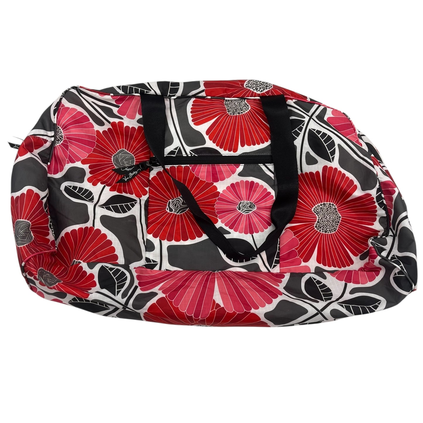 Duffle And Weekender By Vera Bradley In Grey & Red, Size:Medium