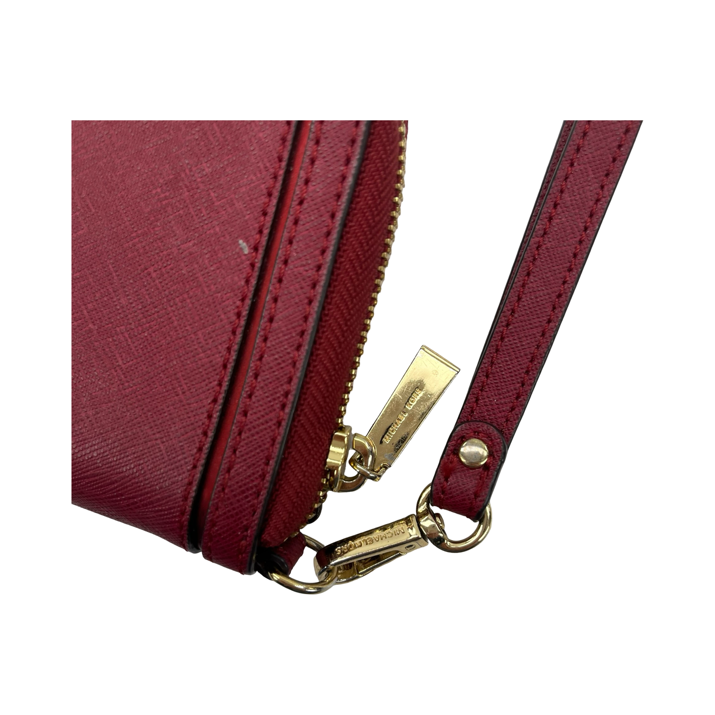 Wristlet Designer By Michael Kors In Red, Size:Medium