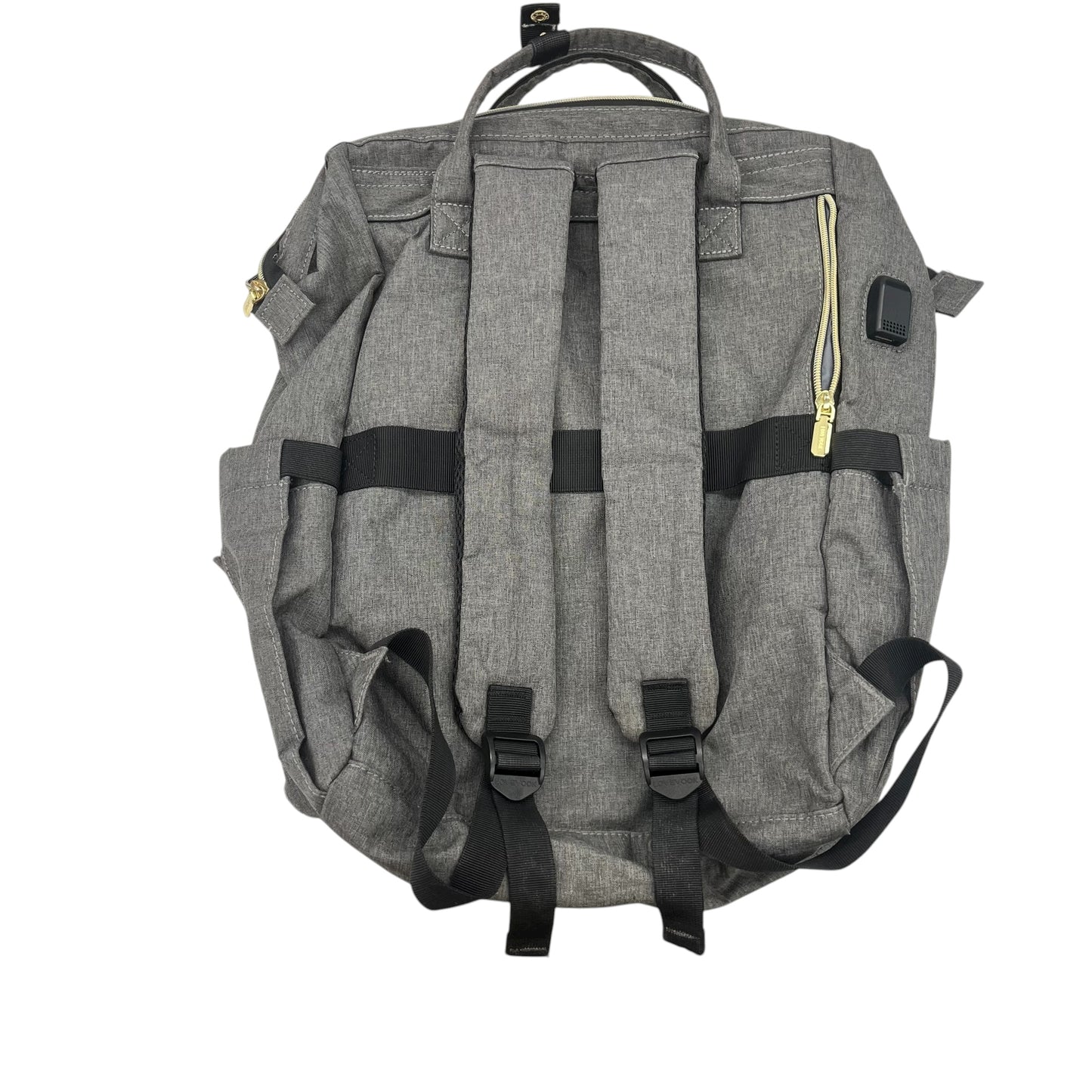 Backpack By Clothes Mentor In Grey, Size:Medium