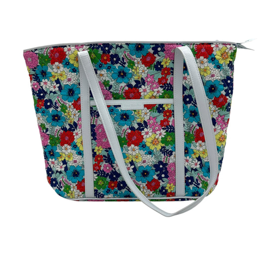 Tote By Vera Bradley In Floral Print, Size:Small